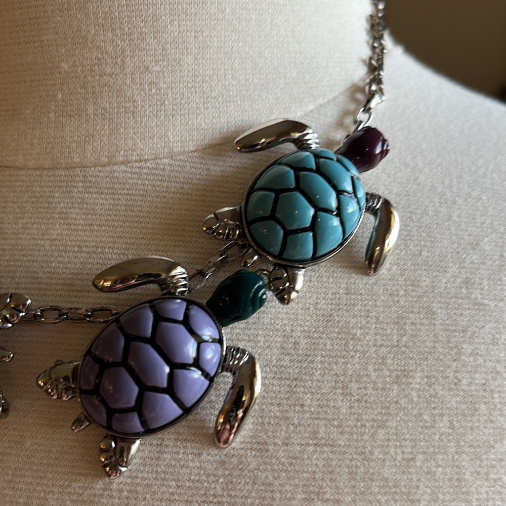 Bimba Y Lola Turtle Necklace - Picture 2 of 8
